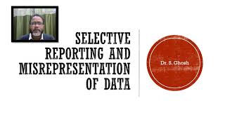 Selective Reporting and Misrepresentation of Data [upl. by Lovato]