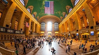 Walking Tour of Grand Central Terminal — New York City 【4K】🇺🇸 [upl. by Burner]