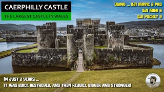 Caerphilly Castle  The Largest in Wales 2nd in Britain [upl. by Emersen]