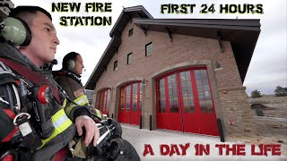 First 24 Hours in a New Fire Station  A Day in the Life [upl. by Ereveneug]