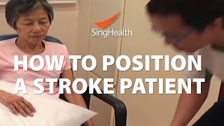 How To Position A Stroke Patient [upl. by Calendra]