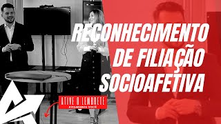 DIREITO DE FAMÍLIA Reconhecimento de filiação socioafetiva [upl. by Nylear]