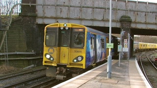 Half an Hour at 216  Birkenhead North Station 1022017  Class 507 508 terminus [upl. by Mychael204]