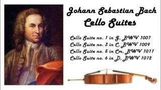 Johann Sebastian Bach  Cello suites in 432 Hz great for reading or studying [upl. by Trimble]